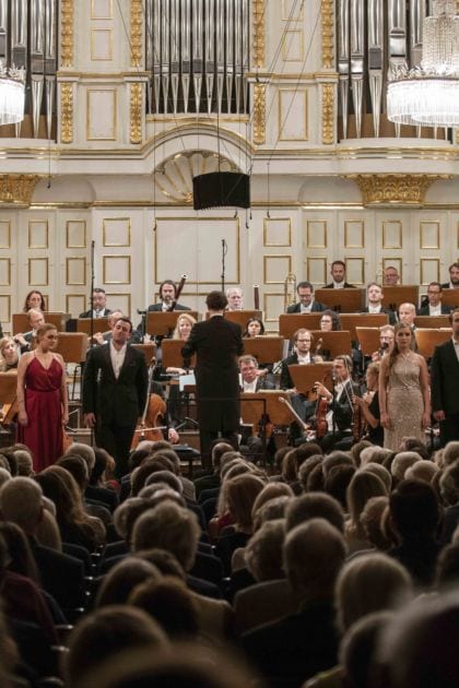 Abschlusskonzert YSP Mozarteumorchester Salzburg Adrian Kelly 2018 Liviu Holender Gürkan Gider Paweł Trojak Adrian Kelly Alyona Rostovskaya Marie Perbost Katie Coventry Mozarteumorchester Salzburg