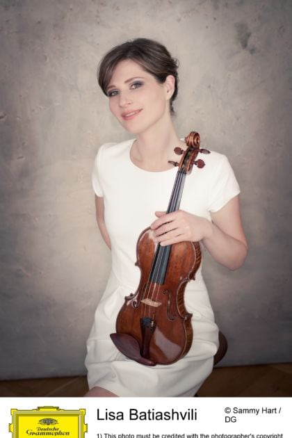 Lisa Batiashvili Violinistin Violine