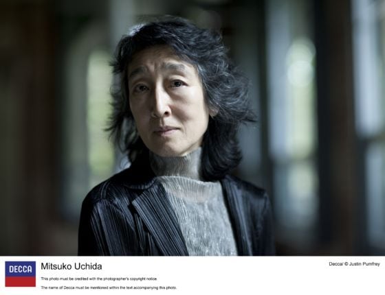 Piano player Mitsuko Uchida