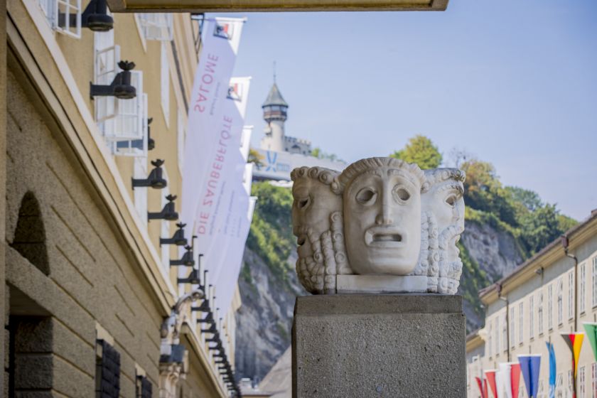 Salzburg Festival Hofstallgasse Masks