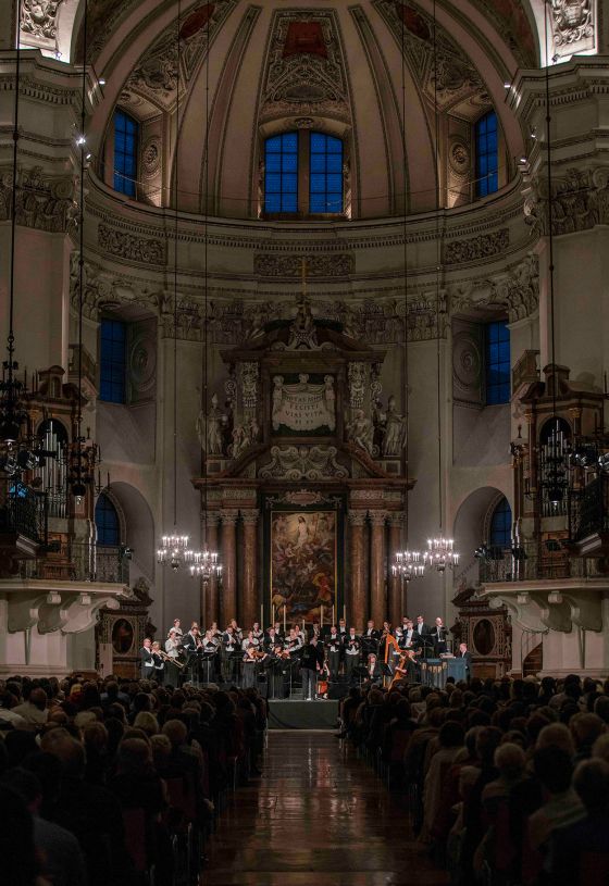 Monteverdi Choir English Baroque Soloists John Eliot Gardiner Dirigent Salzburger Festspiele