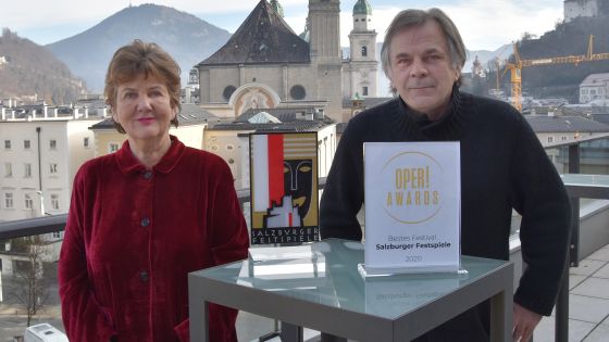 Helga Rabl-Stadler Markus Hinterhäuser Salzburg Oper Award