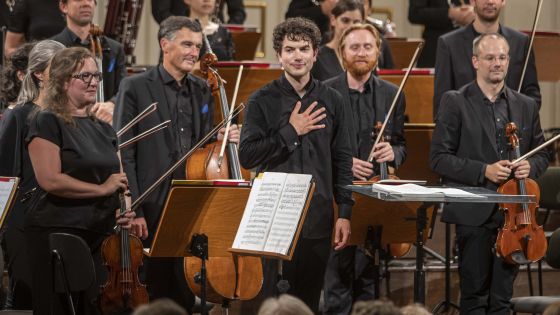 YCA Award Concert Camerata Salzburg Jonas Ehrler Dirigent
