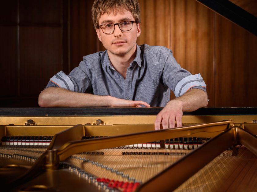 Pianist Guillaume Bellom