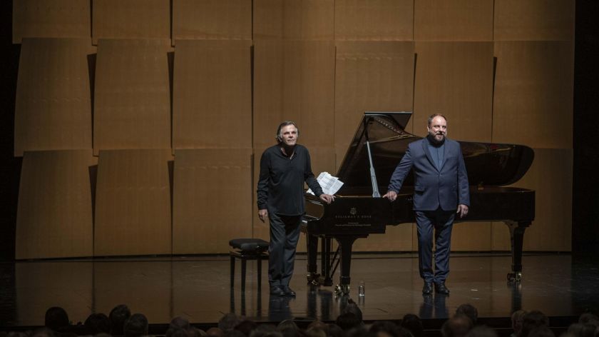 Liederabend Markus Hinterhäuser Klavier Matthias Goerne Bariton