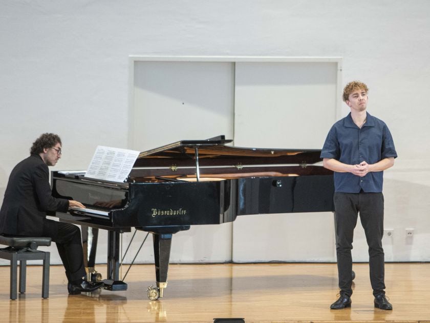 Öffentliche Meisterklasse Andrea del Bianco Klavier Tobias Hechler Countertenor