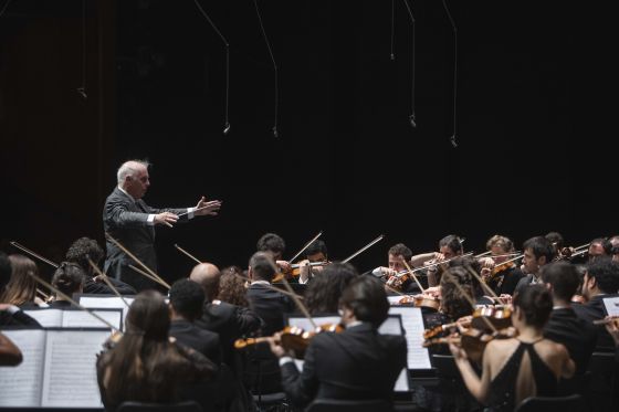 Daniel Barenboim Dirigent West-Eastern Divan Orchestra